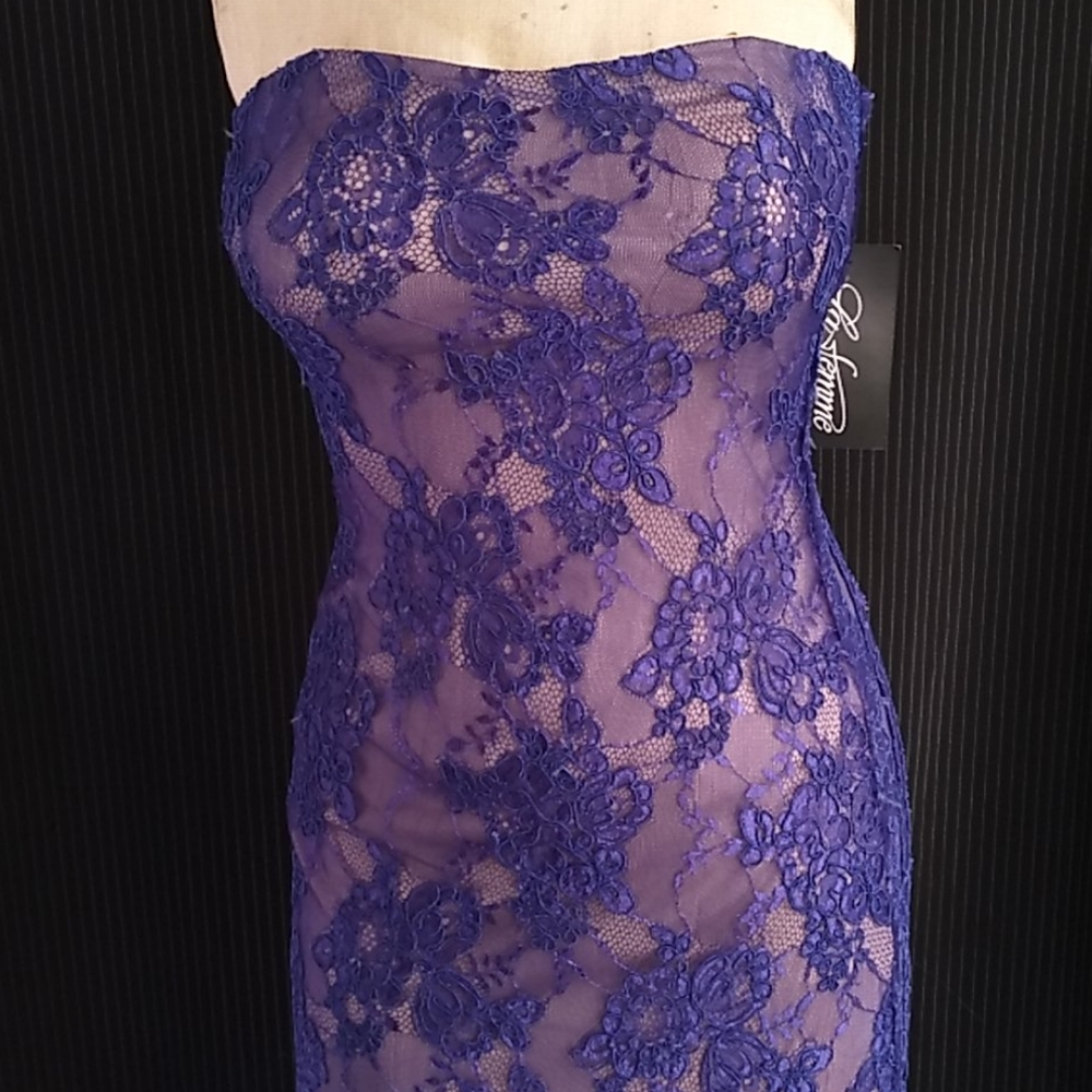 La Femme Fashion Maxi Gown
